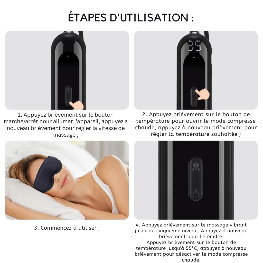 Zen Eye Mask - Masque de Thérapie Oculaire®