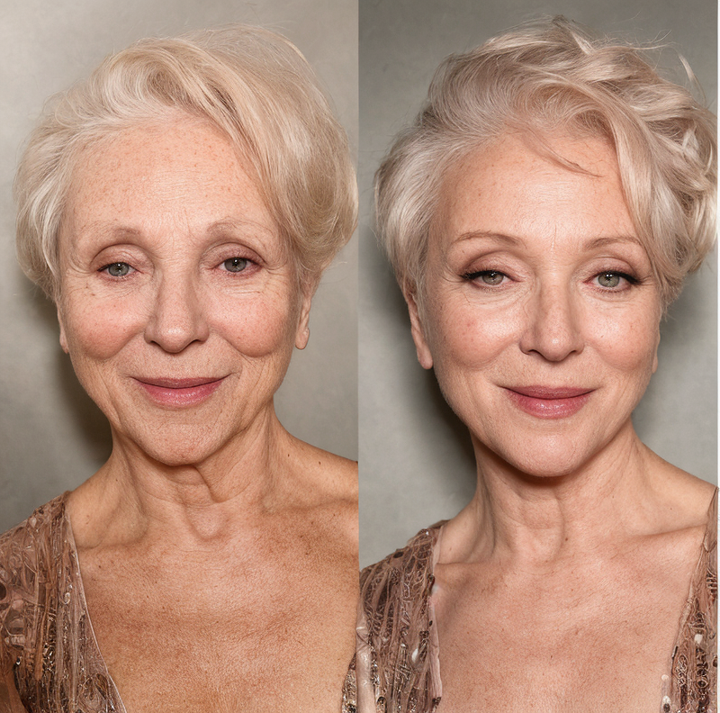 Focallure Correcteur 2‑en‑1 Anti‑rides, Sans Effet Plâtre, Tenue Longue Durée.