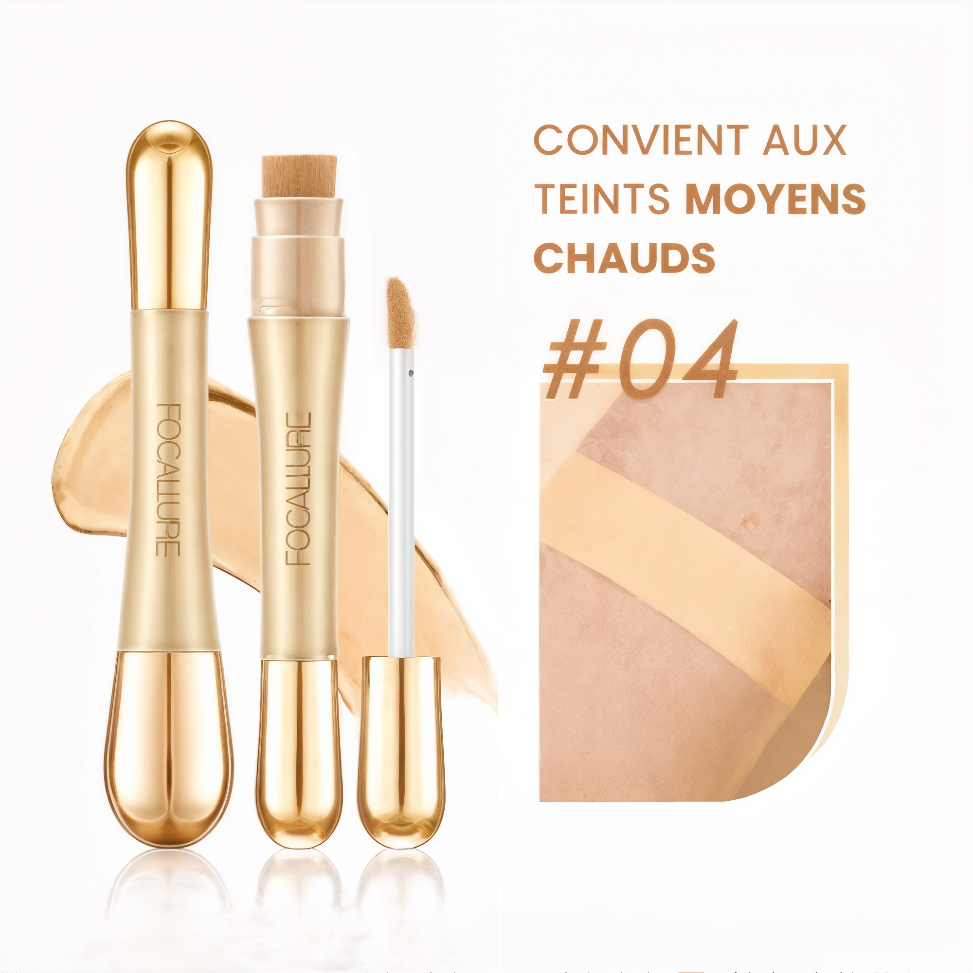 Focallure Correcteur 2‑en‑1 Anti‑rides.