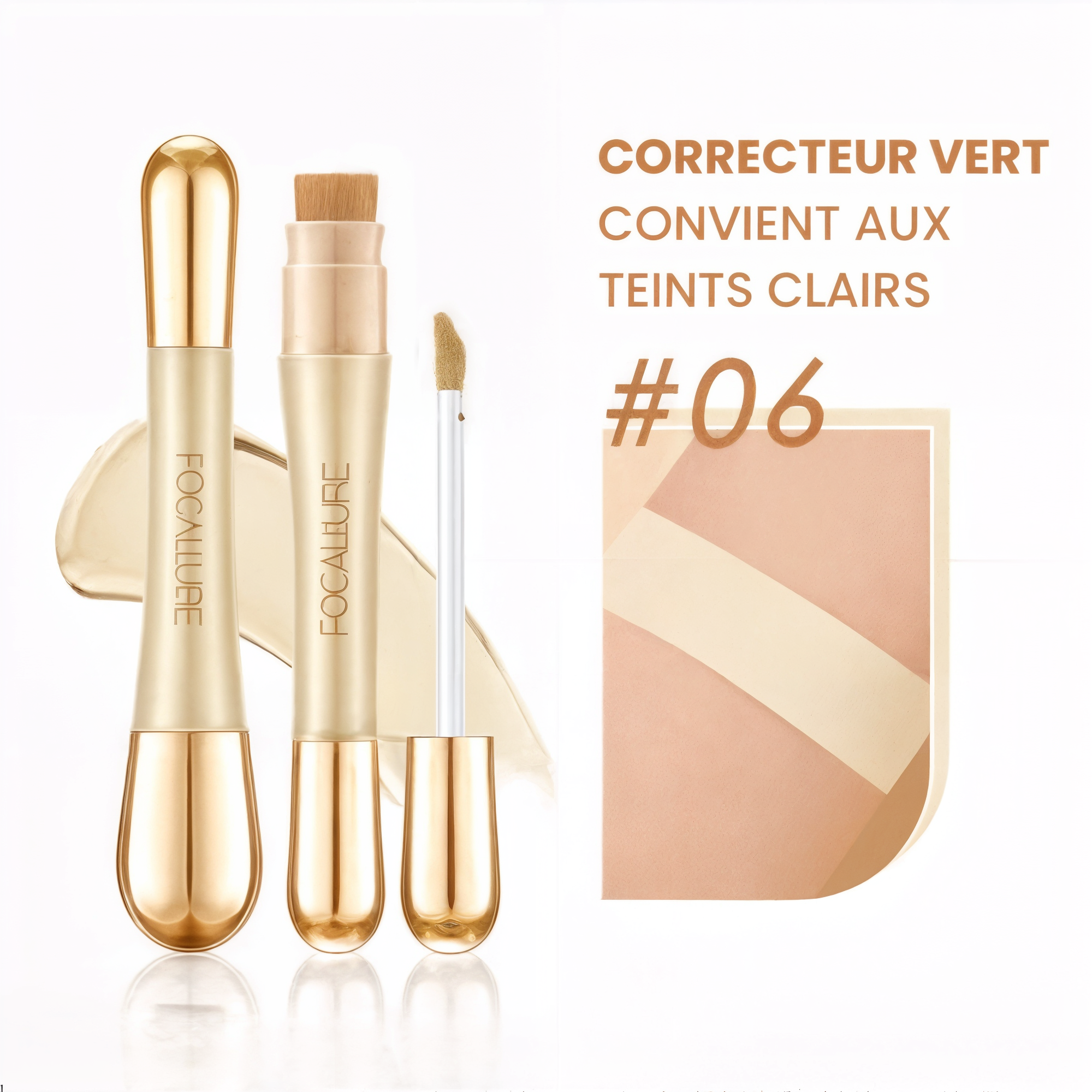 Focallure Correcteur 2‑en‑1 Anti‑rides.