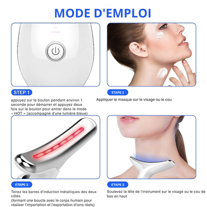 SkinFin™ – Masseur Facial 7-en-1 + Sérum Activateur