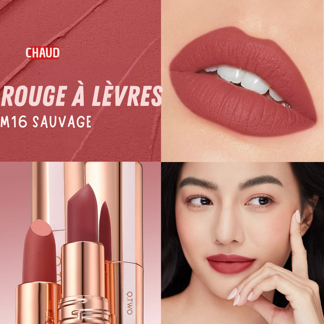 Rouge à Lèvres Mat O.TWO.O Velouré®