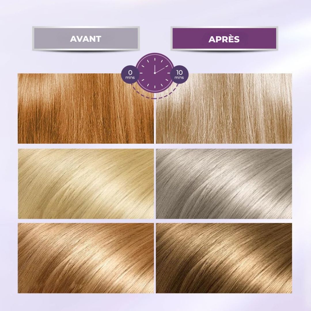 Masque capillaire violet Karseell - Effet blond platine®