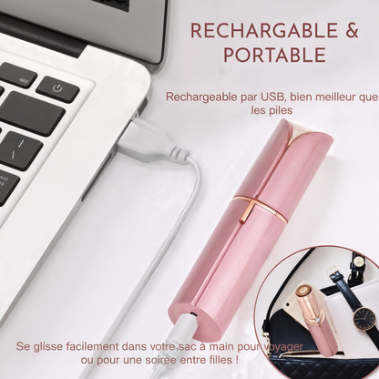 Démaquillant de Poils Faciaux en Forme de Rouge à Lèvres®