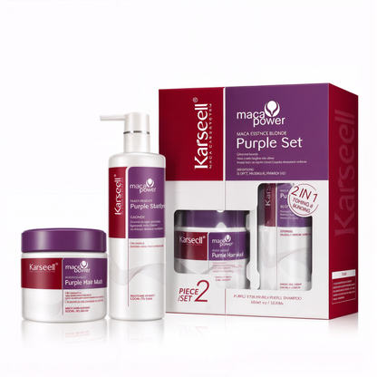 Masque capillaire violet Karseell - Effet blond platine®